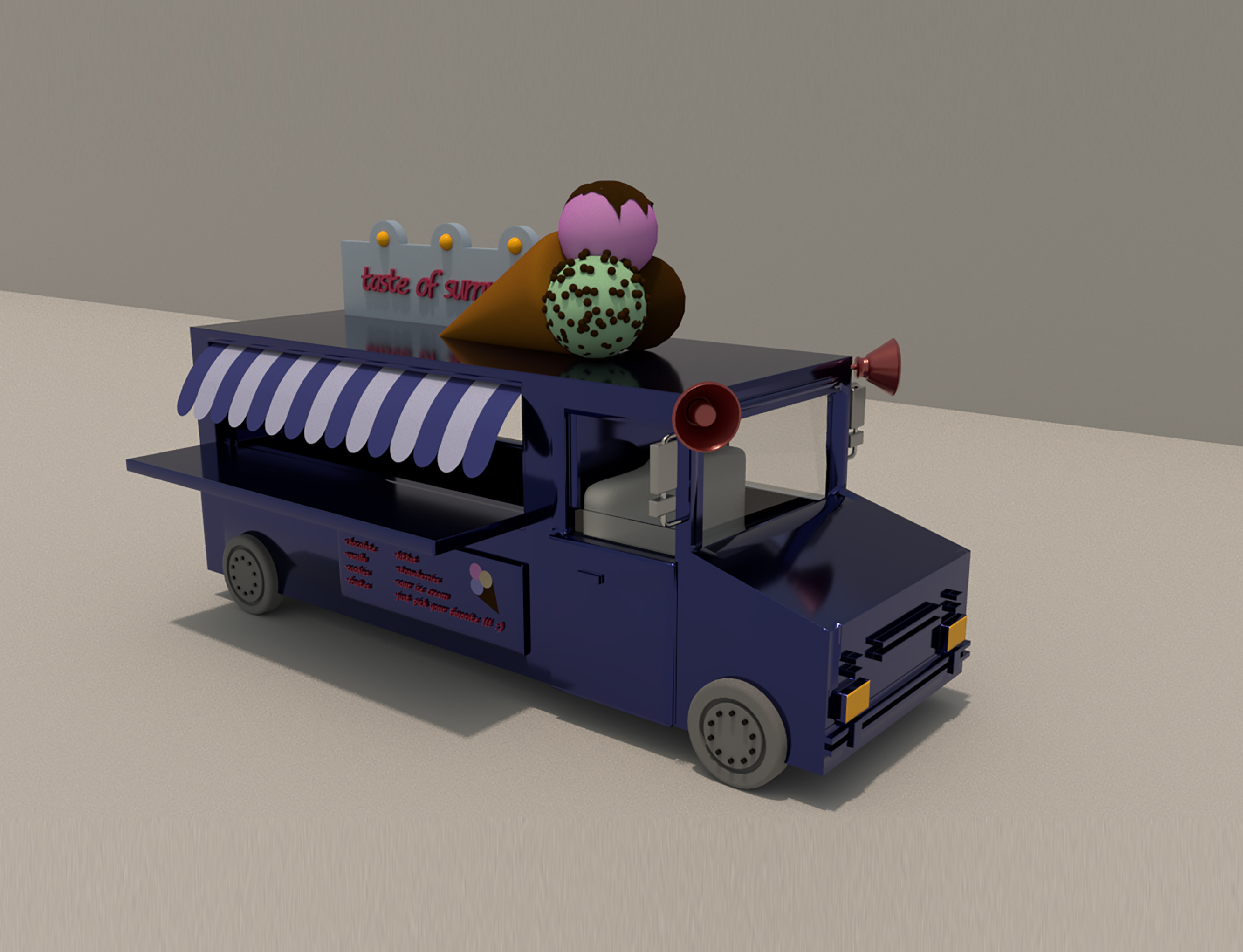 ice cream bus